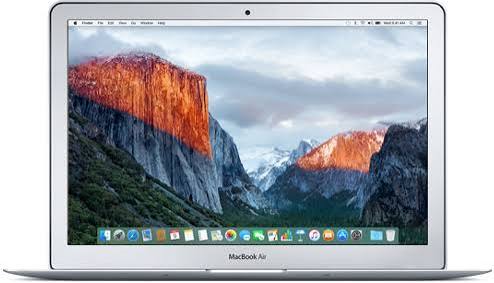 لپ تاپ استوک 13 اینچی اپل مک بوک ایر Apple MacBook Air 2014 A1466 با ظرفیت 128 گیگابایت با پردازنده i5 و رم 4 گیگابایت