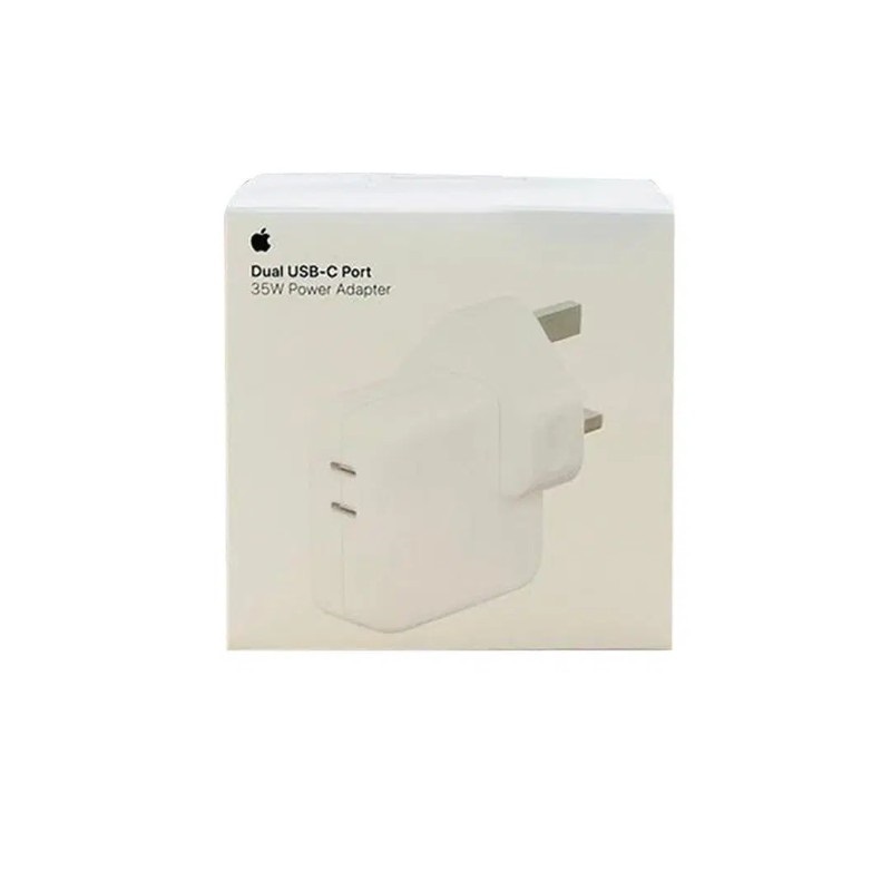 آداپتور شارژر اپل 35 وات USB-C To C (کلگی، تایپ سی C) فست شارژ آیفون 15 و اندروید